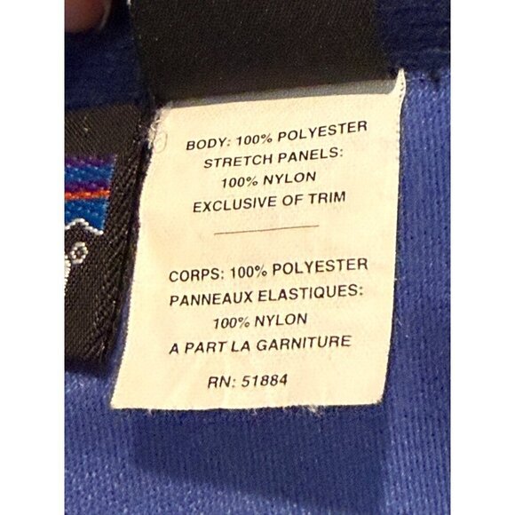 Patagonia Men's Half Zip Windbreaker Blue Long Sleeve Pockets Size XL - Picture 5 of 7